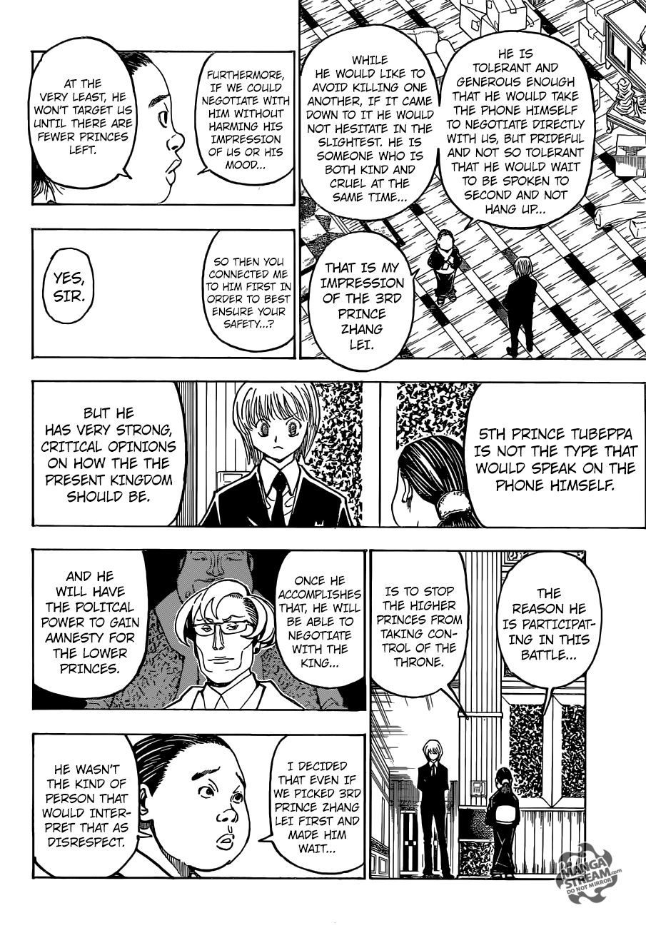 Hunter x Hunter Chapter 365 13